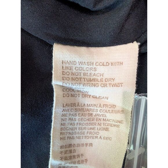 NWT Anthropologie Let Me Be Dress Women Small Black Sweetheart Ruffle Tier Maxi - Picture 9 of 10